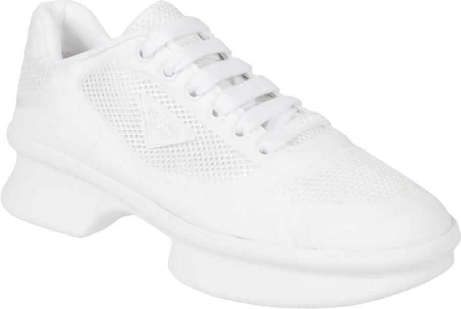 Prada Mesh-Panel Sneakers met veters - Foto 2