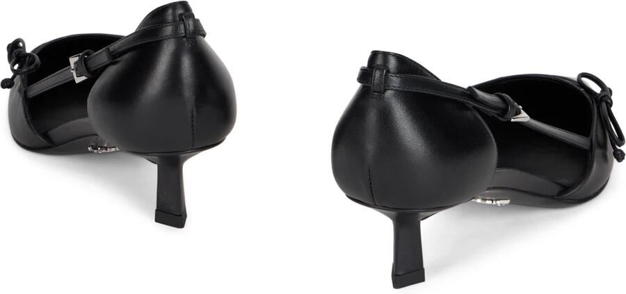 Prada Open pumps van leer met open zijkant - Foto 3