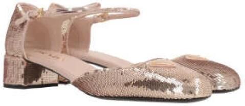 Prada Pailletten Geborduurde Hak Schoenen - Foto 6