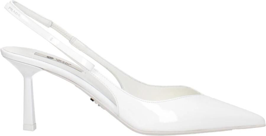 Prada Patent Leder Slingback Pumps