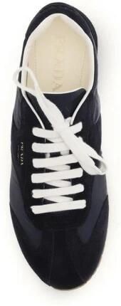 Prada Re-Nylon en suède sneakers met veters - Foto 2