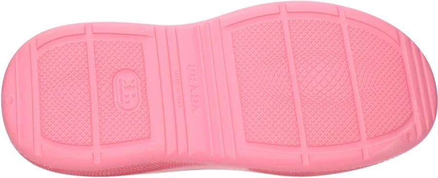 Prada Stijlvolle rubberen sandalen voor dames Roze Dames - Foto 2