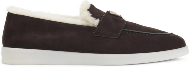 Prada Saint Tropez Suede Loafers