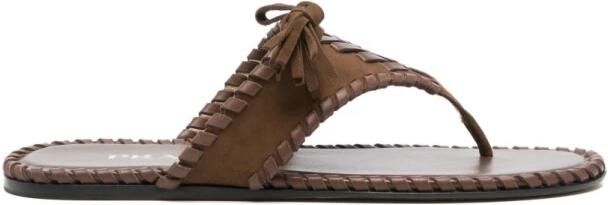 Prada Sandalen met T-band en Kwastjes - Foto 7