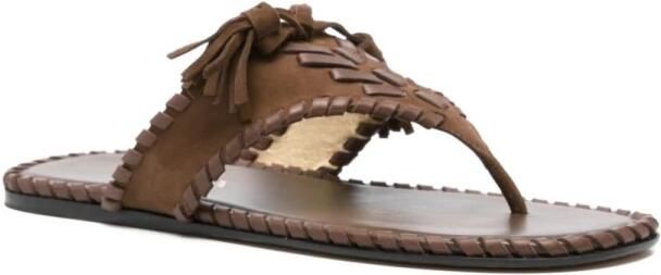 Prada Sandalen met T-band en Kwastjes - Foto 6