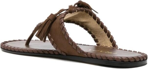 Prada Sandalen met T-band en Kwastjes - Foto 5