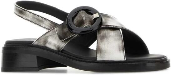 Prada Sandalen van geborsteld leer met gesp - Foto 2