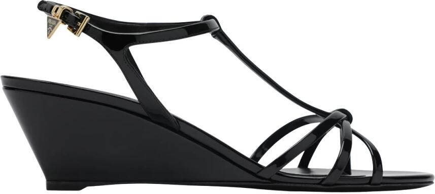 Prada Sandalen van lakleer