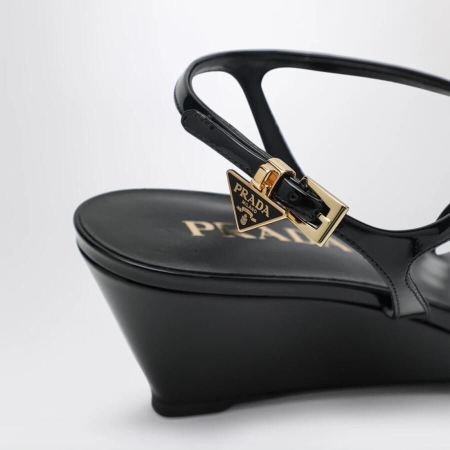 Prada Sandalen van lakleer - Foto 2
