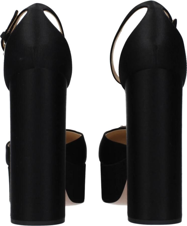 Prada Satijnen pumps met plateauzool - Foto 2