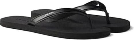 Prada Gekreukelde Leren Slippers - Foto 9