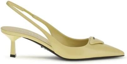 Prada Slingback pumps van lakleer