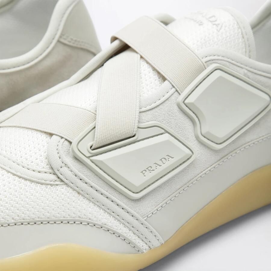 Prada Speedrock Leren en Mesh Sneakers - Foto 4