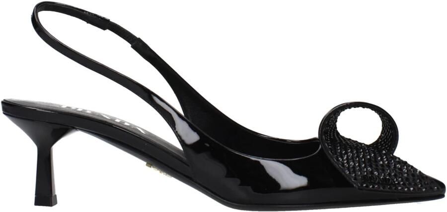 Prada Pumps & high heels Decollete Pumps Crystal in zwart - Foto 3