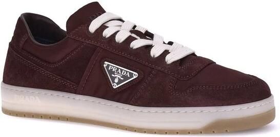 Prada Suède Leren Sneakers