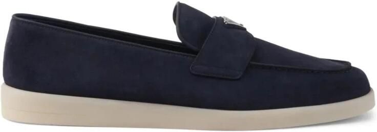 Prada Suede Loafers