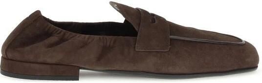 Prada Suede Shuffle Loafers