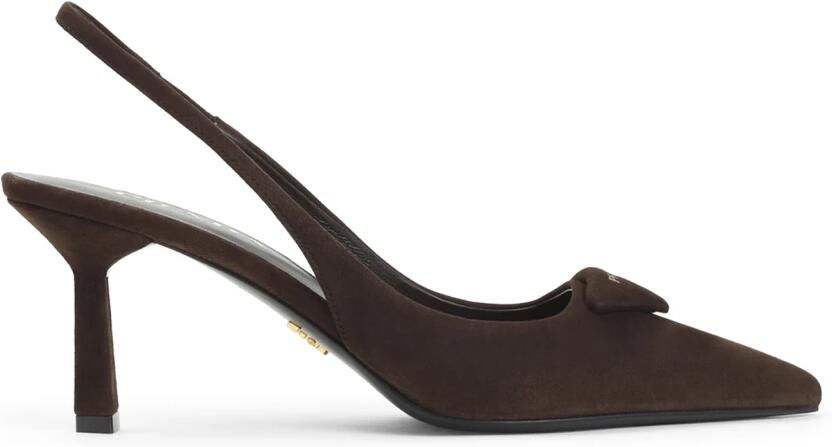 Prada Fluwelen pumps voor vrouwen