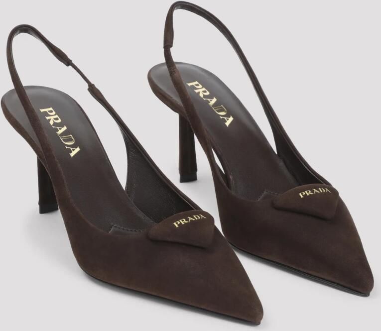 Prada Fluwelen pumps voor vrouwen - Foto 3