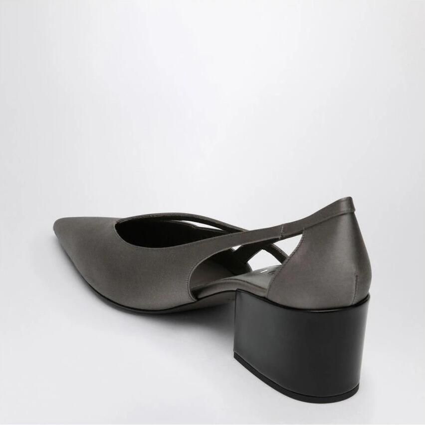 Prada V-Neck Slingback Pumps met Blokhak - Foto 2