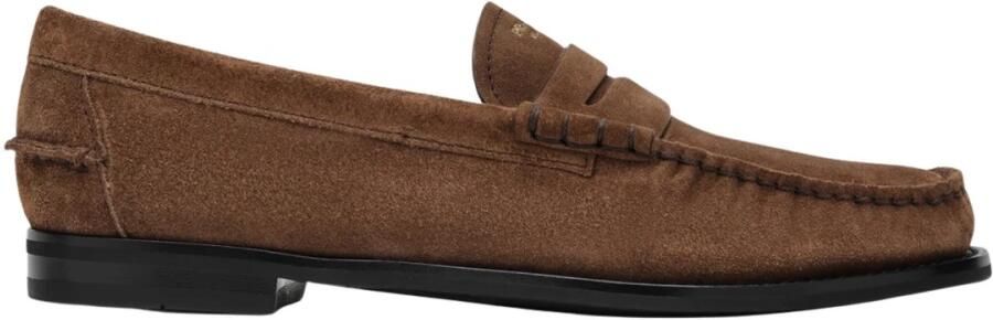 Prada Vintage-effect Suede Loafer