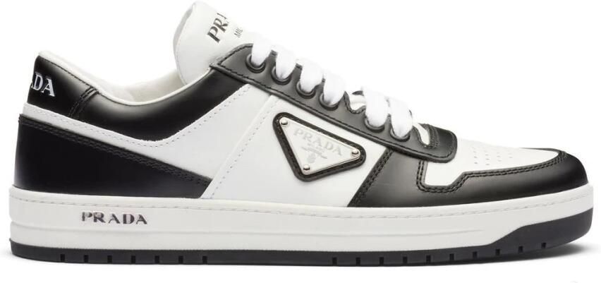 Prada Witte Sneakers met Driehoekig Logo - Foto 3