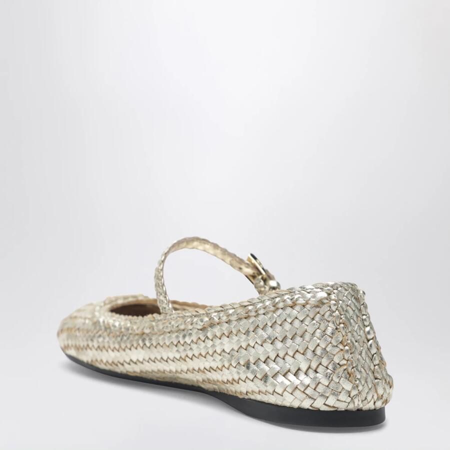 Prada Woven Leather Ballerinas - Foto 2