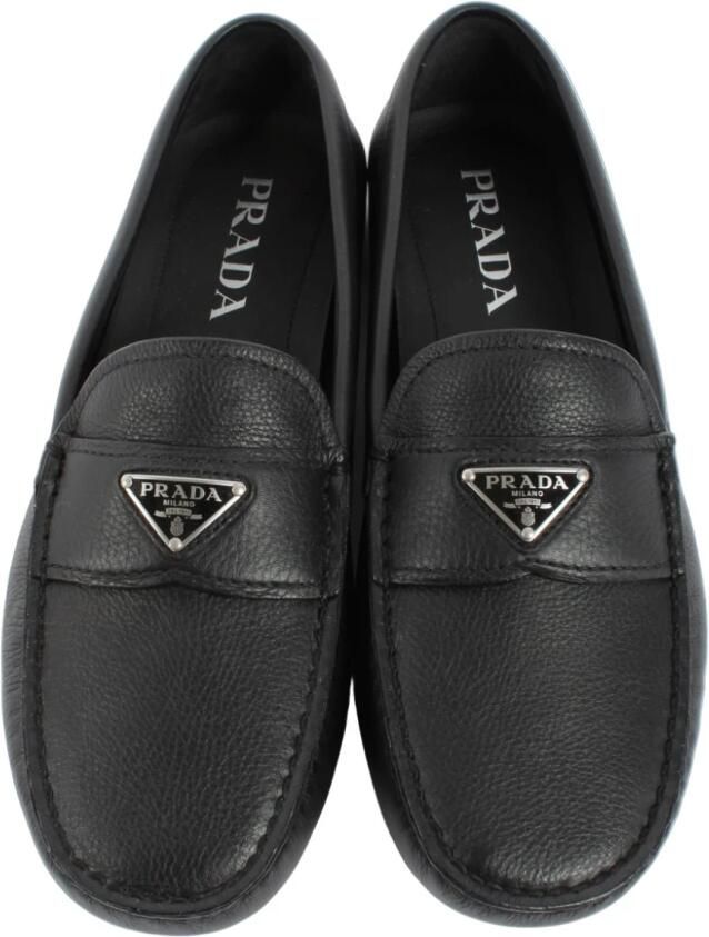Prada Zwarte heren loafers