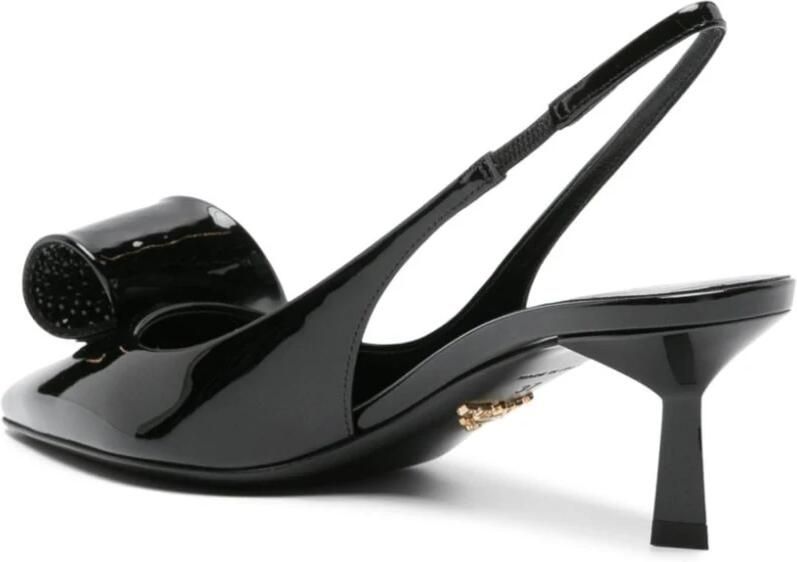 Prada Pumps & high heels Decollete Pumps Crystal in zwart