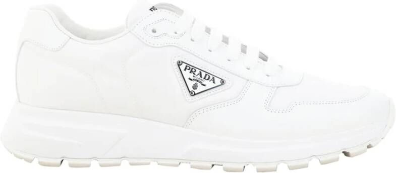 Prada Witte Sneakers voor Heren White Heren