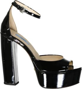Prada Sandalen met hoge hakken Zwart Dames