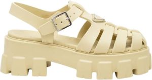 Prada Sandals Beige Dames