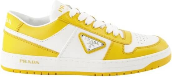 Prada Stadsmandje Collectie Yellow Dames