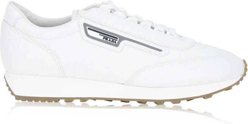Witte prada outlet sneakers dames