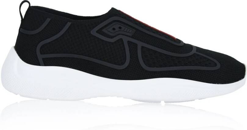 Prada Sneakers Zwart Dames