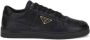 Prada Stedelijke Leren Sneakers met Iconische Details - Thumbnail 1