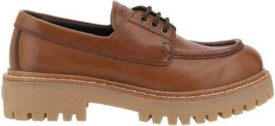 Prada Stijlvolle leren veterschoenen Brown Dames