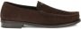 Prada Suede Loafers met Screen-Printed Logo - Thumbnail 1