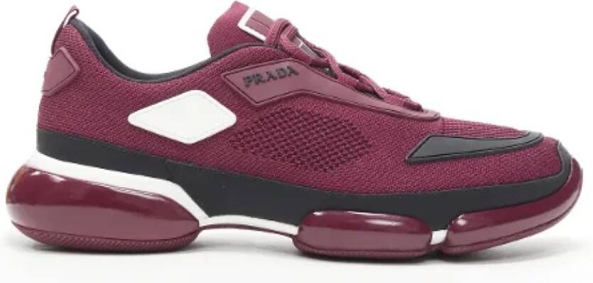 Prada Vintage Pre owned Fabric sneakers Multicolor Dames Schoenen