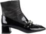 Prada Vintage Pre-owned Leather boots Black Dames - Thumbnail 1