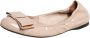 Prada Vintage Pre-owned Leather flats Beige Dames - Thumbnail 1