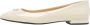 Prada Vintage Pre-owned Leather flats Beige Dames - Thumbnail 1