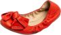 Prada Vintage Pre-owned Leather flats Red Dames - Thumbnail 1