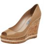 Prada Vintage Pre-owned Leather heels Beige Dames - Thumbnail 1