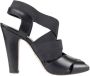 Prada Vintage Pre-owned Leather heels Black Dames - Thumbnail 1