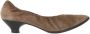 Prada Vintage Pre-owned Leather heels Brown Dames - Thumbnail 1