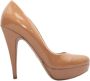 Prada Vintage Pre-owned Leather heels Brown Dames - Thumbnail 1