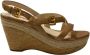 Prada Vintage Pre-owned Leather heels Brown Dames - Thumbnail 1