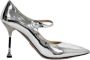 Prada Vintage Pre-owned Leather heels Gray Dames - Thumbnail 1