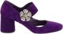 Prada Vintage Pre-owned Leather heels Purple Dames - Thumbnail 1